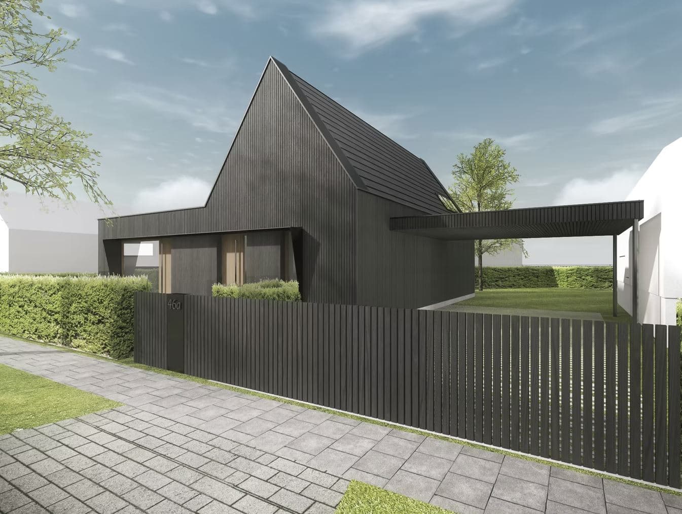 Neubau Einfamilienhaus und Büro – Gabrys Architektur – 8