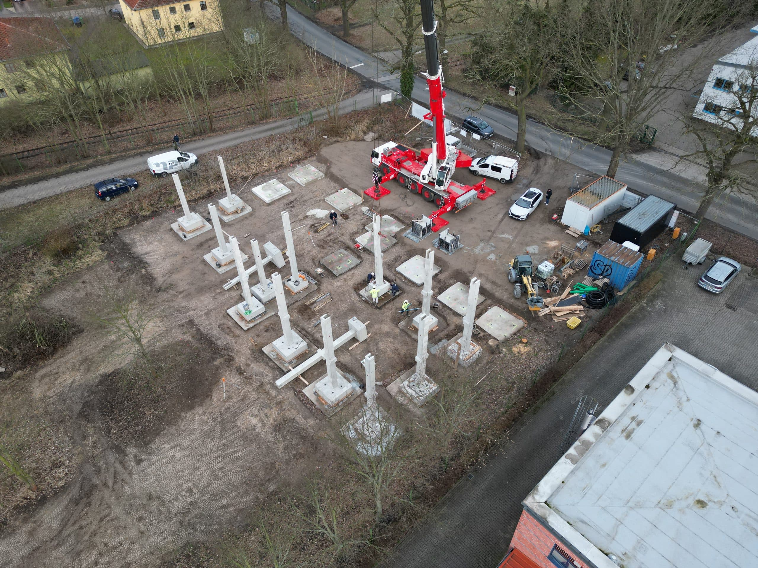 Errichtung einer Betriebsstätte für BERTH Werbung