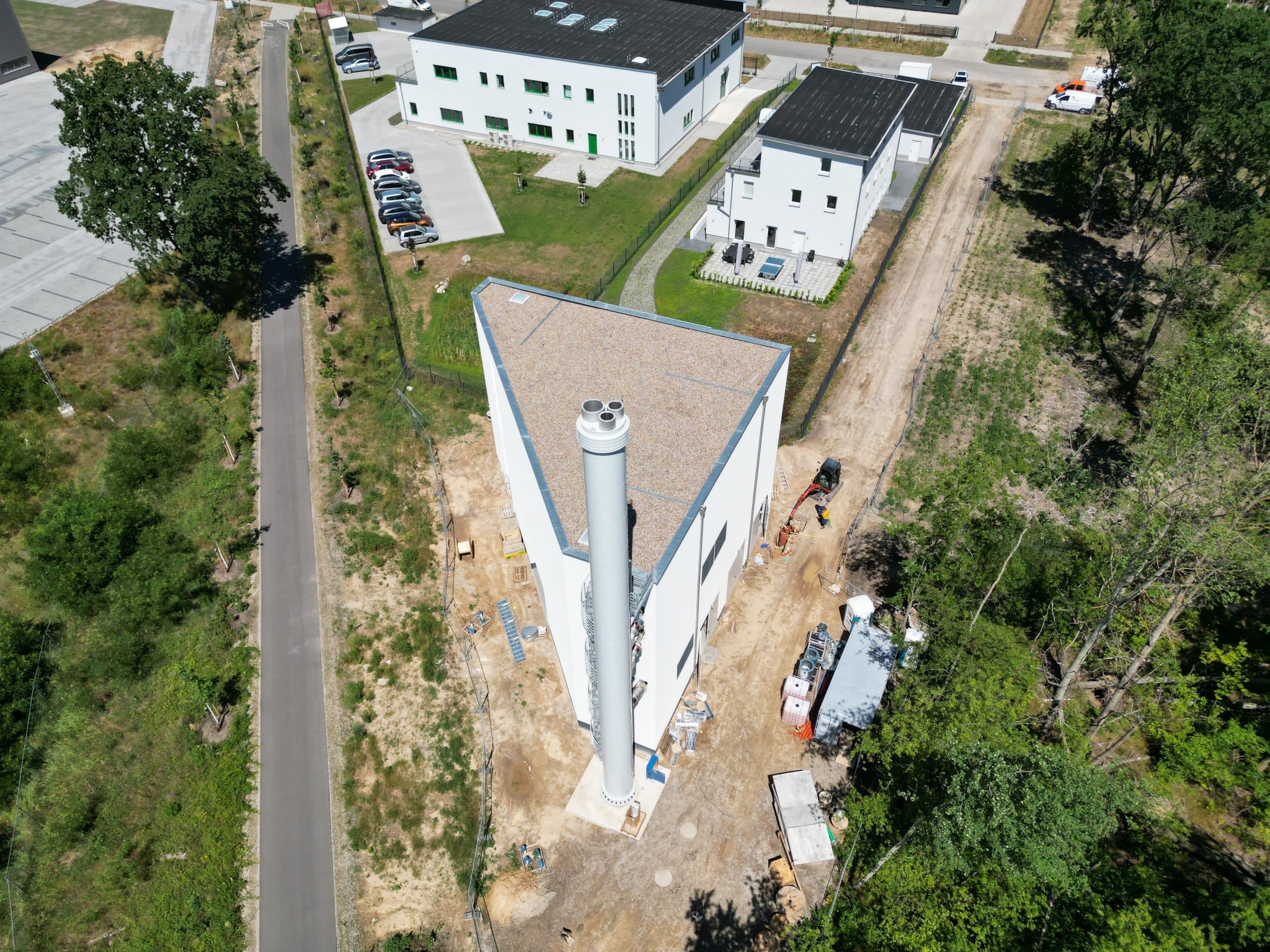 Neubau eines Heizkraftwerkes